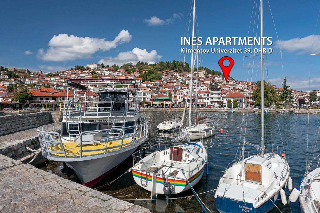 Ines Apartments Охрид Экстерьер фото